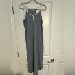 Tommy Hilfiger Navy & White Striped Sundress - Size M